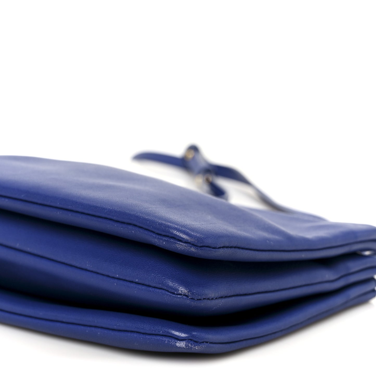 Lambskin Small Trio Crossbody Bag Indigo