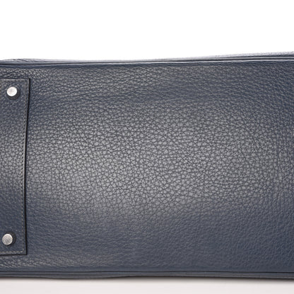 Hermes Taurillon Clemence JPG Birkin 42 Bleu Thalassa 13 of 13