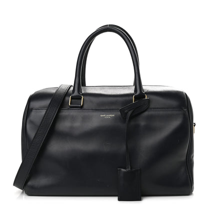 Saint Laurent Calfskin Classic Duffle 6 Navy 1 of 10