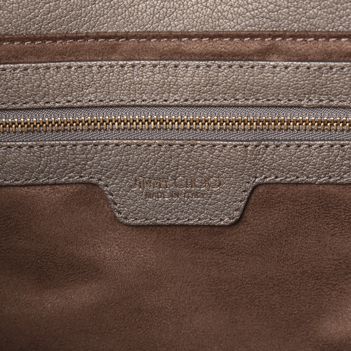 Metallic Calfskin Small Sofia Star Studded Tote Grey