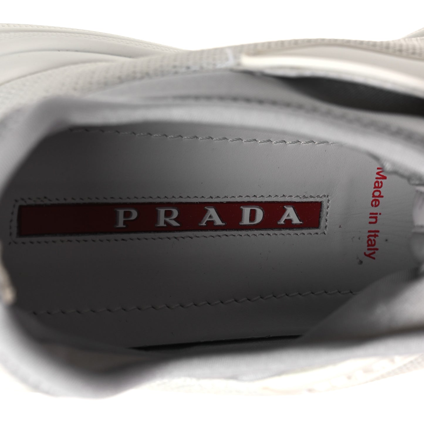 Mesh Neoprene America's Cup 45mm Womens Sneakers 37.5 White Alluminio