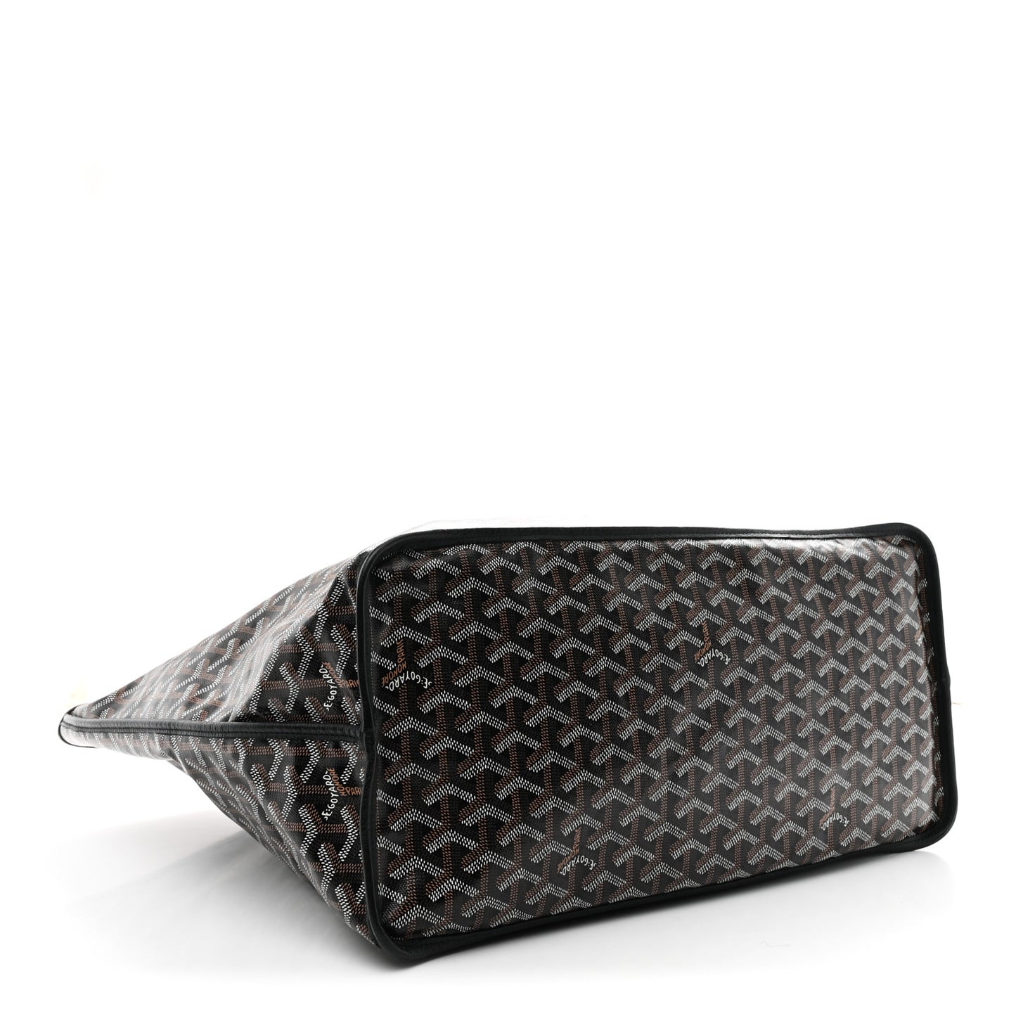 Goyardine Reversible Anjou GM Black