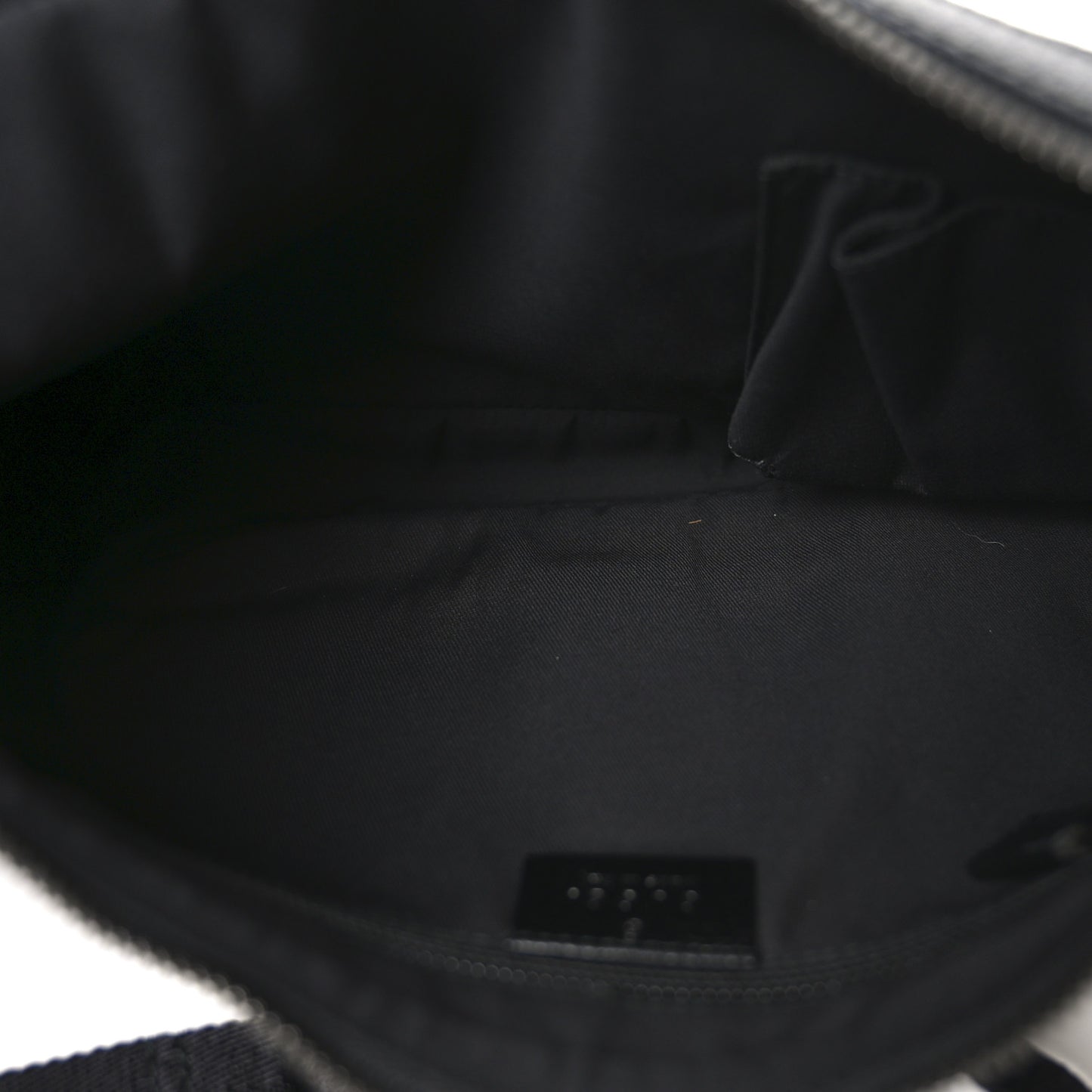 Monogram Medium Half Moon Hobo Black