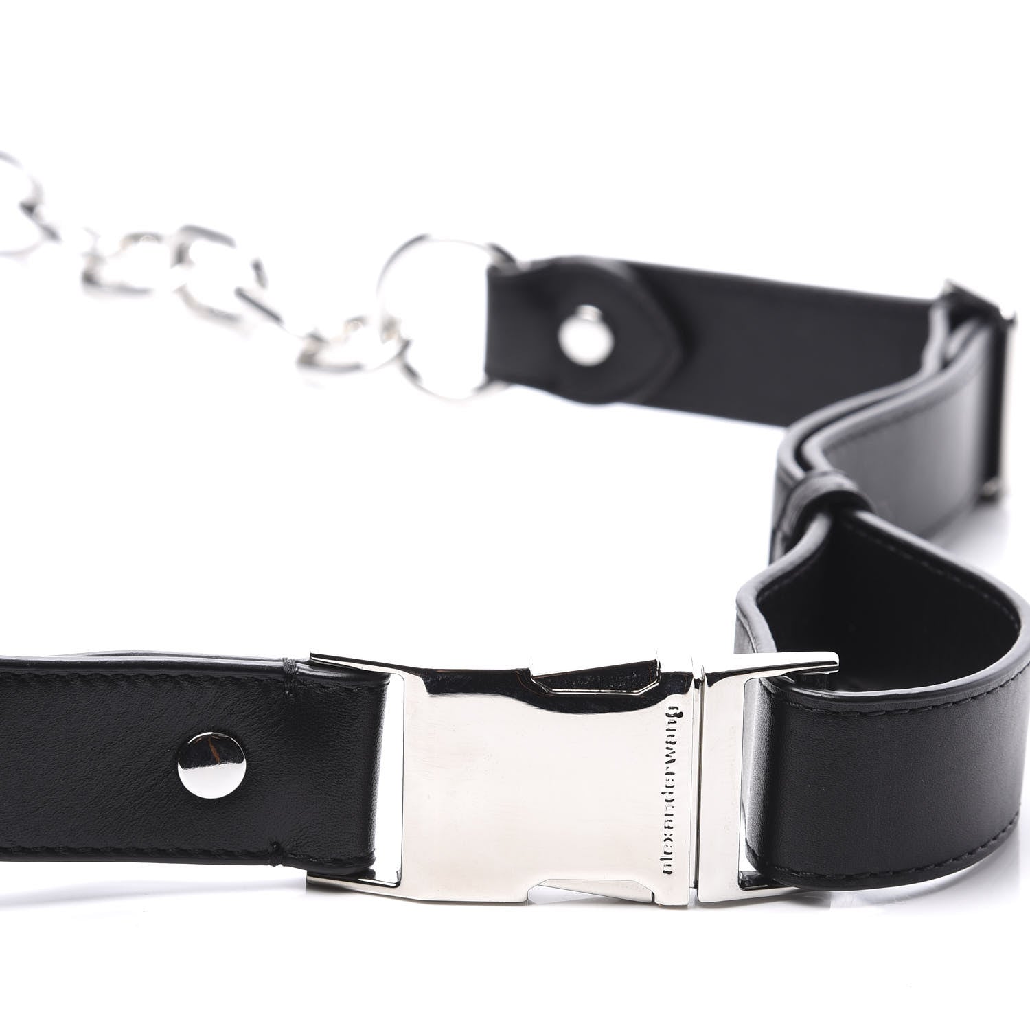 Alexander Wang Lambskin Attica Belt Bag Black 9 of 11