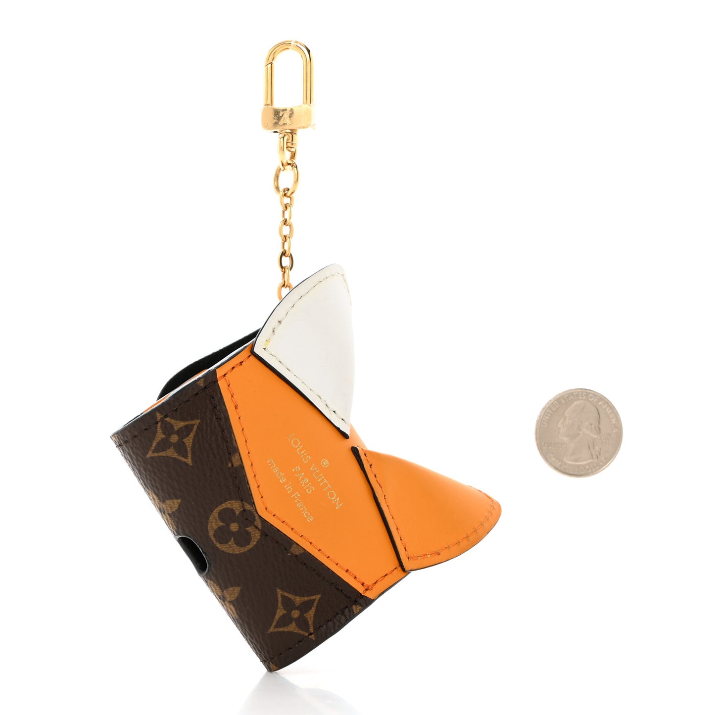 Monogram Cat Earpods Case