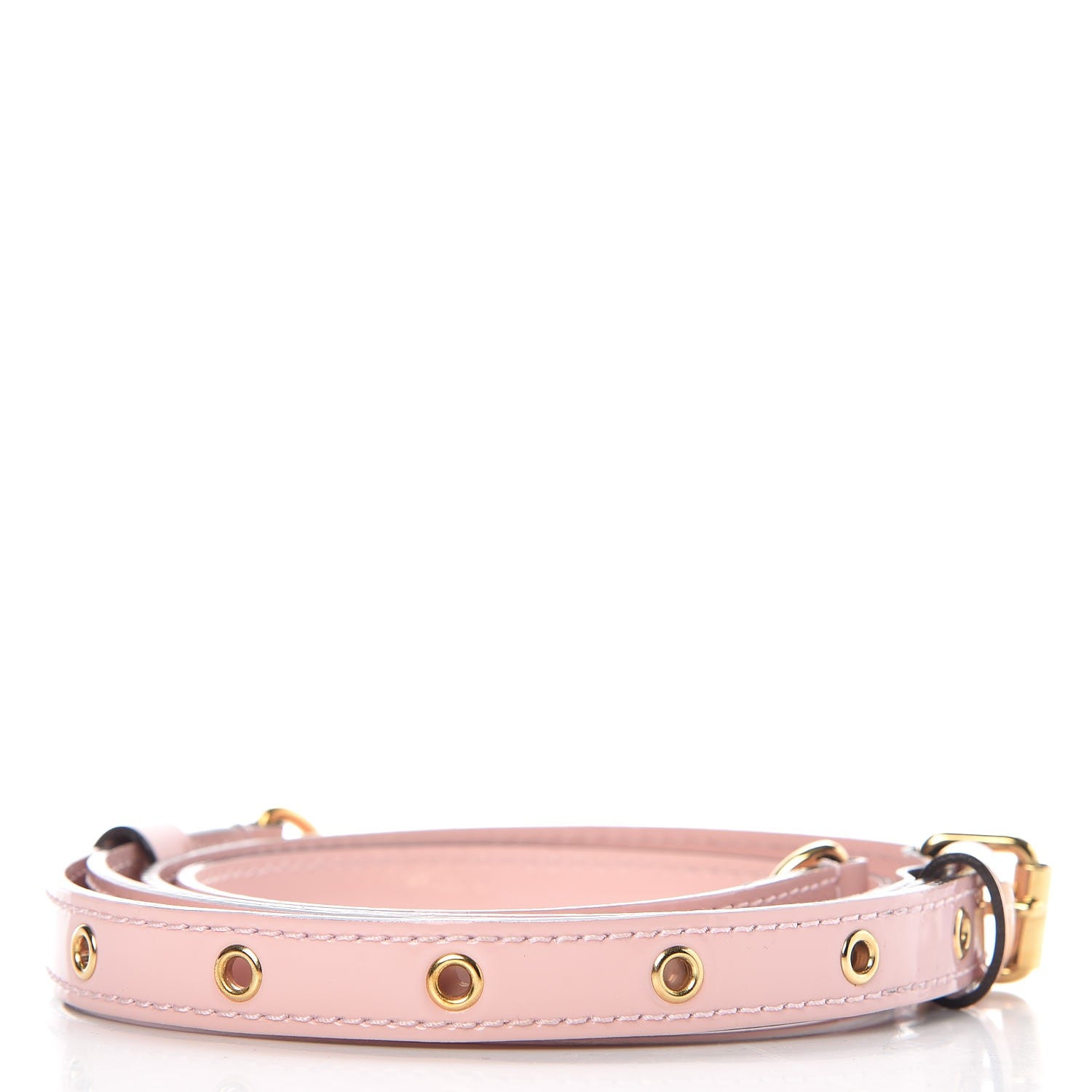 Louis Vuitton Patent 16mm Adjustable Shoulder Strap Rose Ballerine 2 of 5