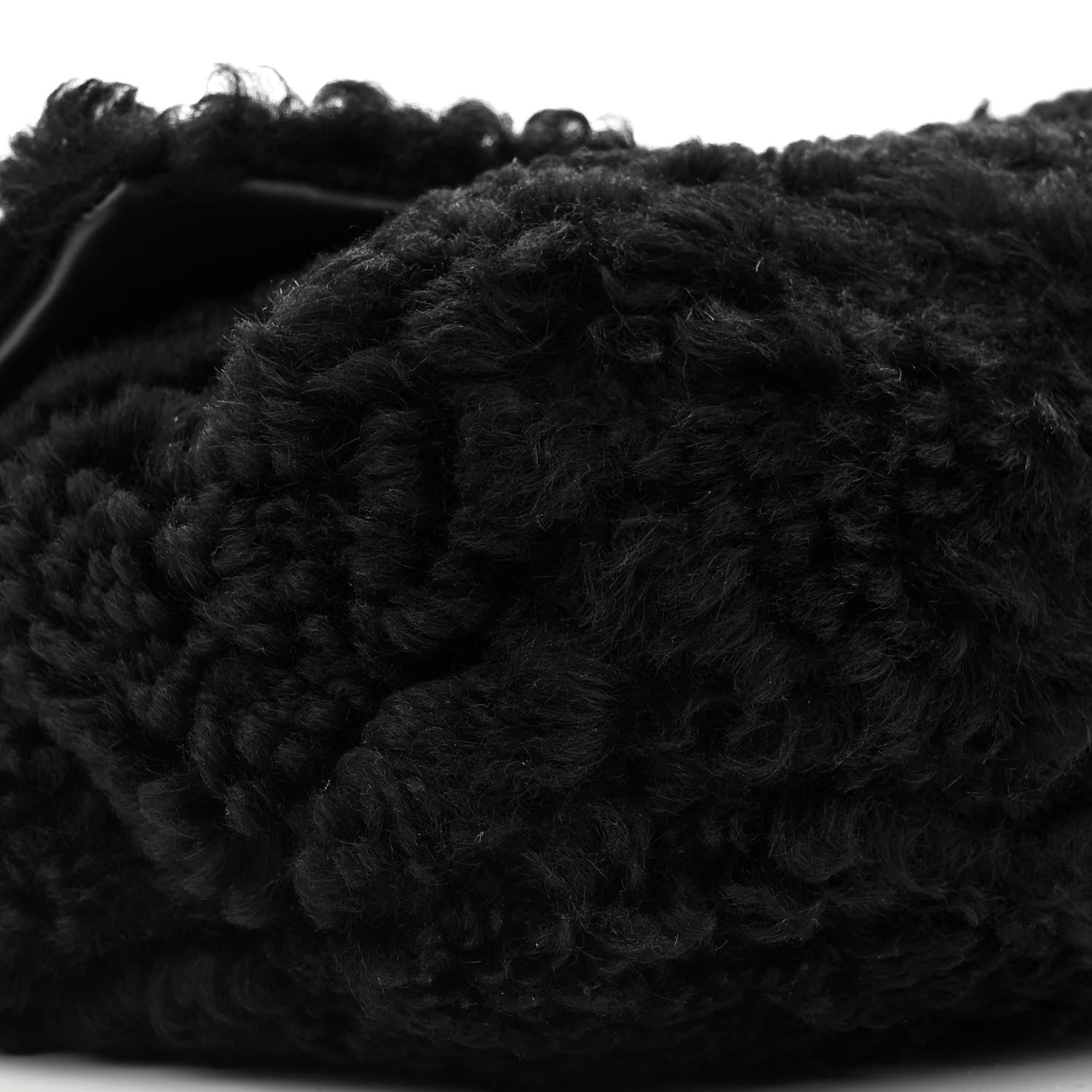 Chanel Shearling Sheepskin Medium Chanel 19 Flap Black 9 of 12