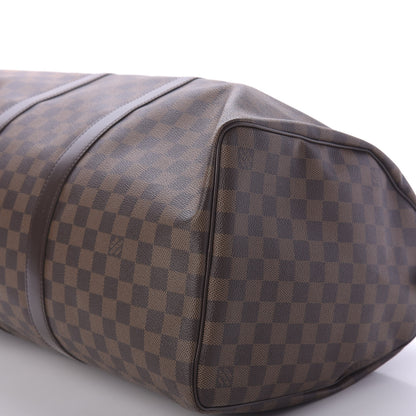 Louis Vuitton Damier Ebene Keepall 50 6 of 9