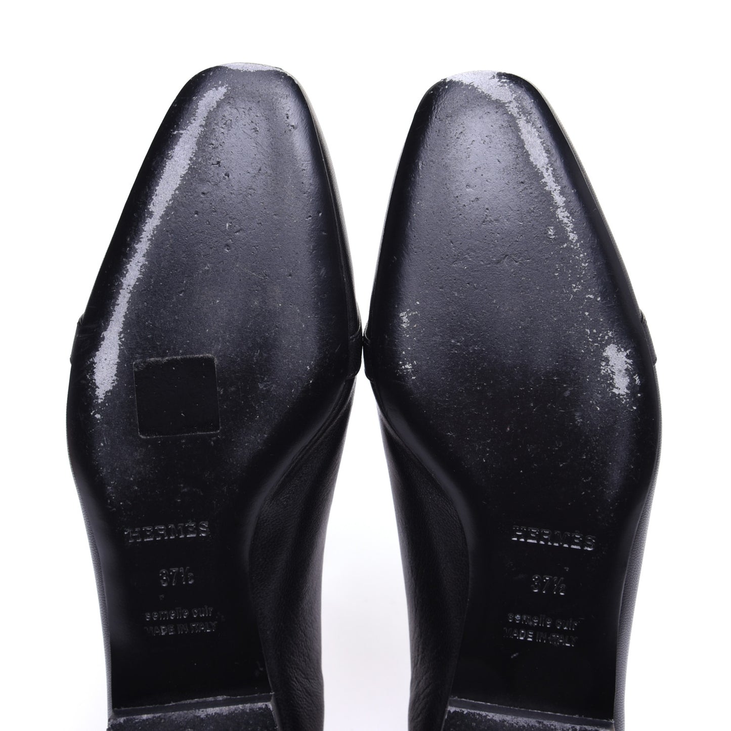 Goatskin Bilbao Ballerina Flats 37.5 Black