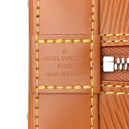 Louis Vuitton Epi Jacquard Alma BB Honey Gold 6 of 12