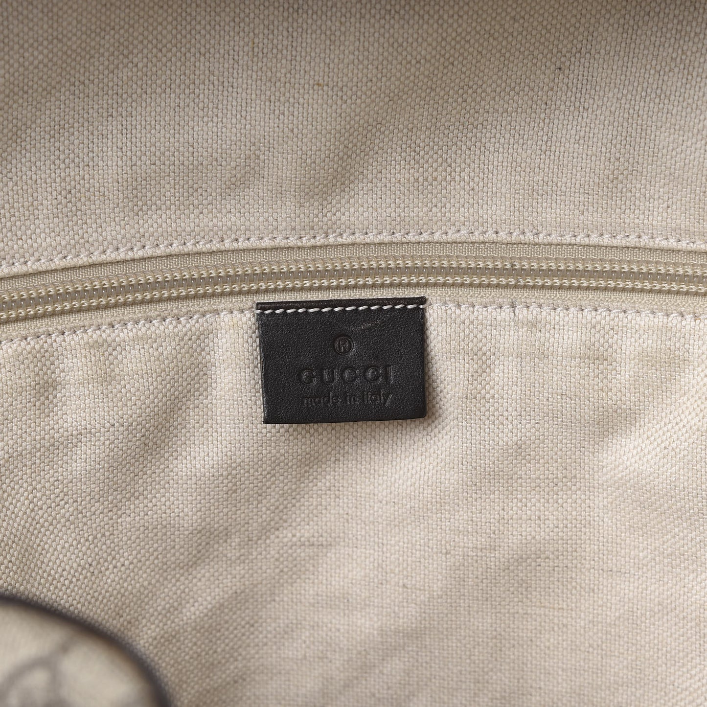 GG Supreme Monogram Large Day Backpack Brown