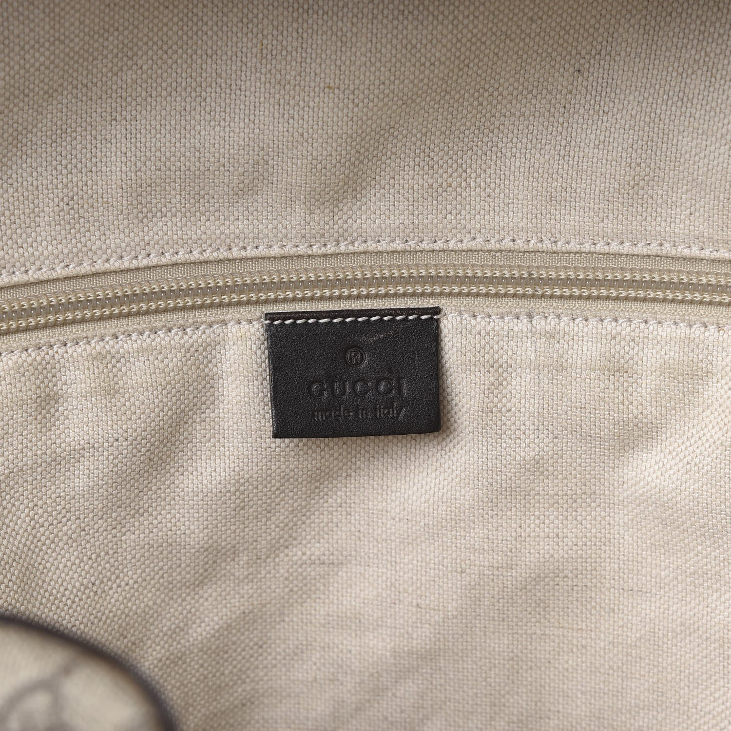 Gucci GG Supreme Monogram Large Day Backpack Brown 7 of 9