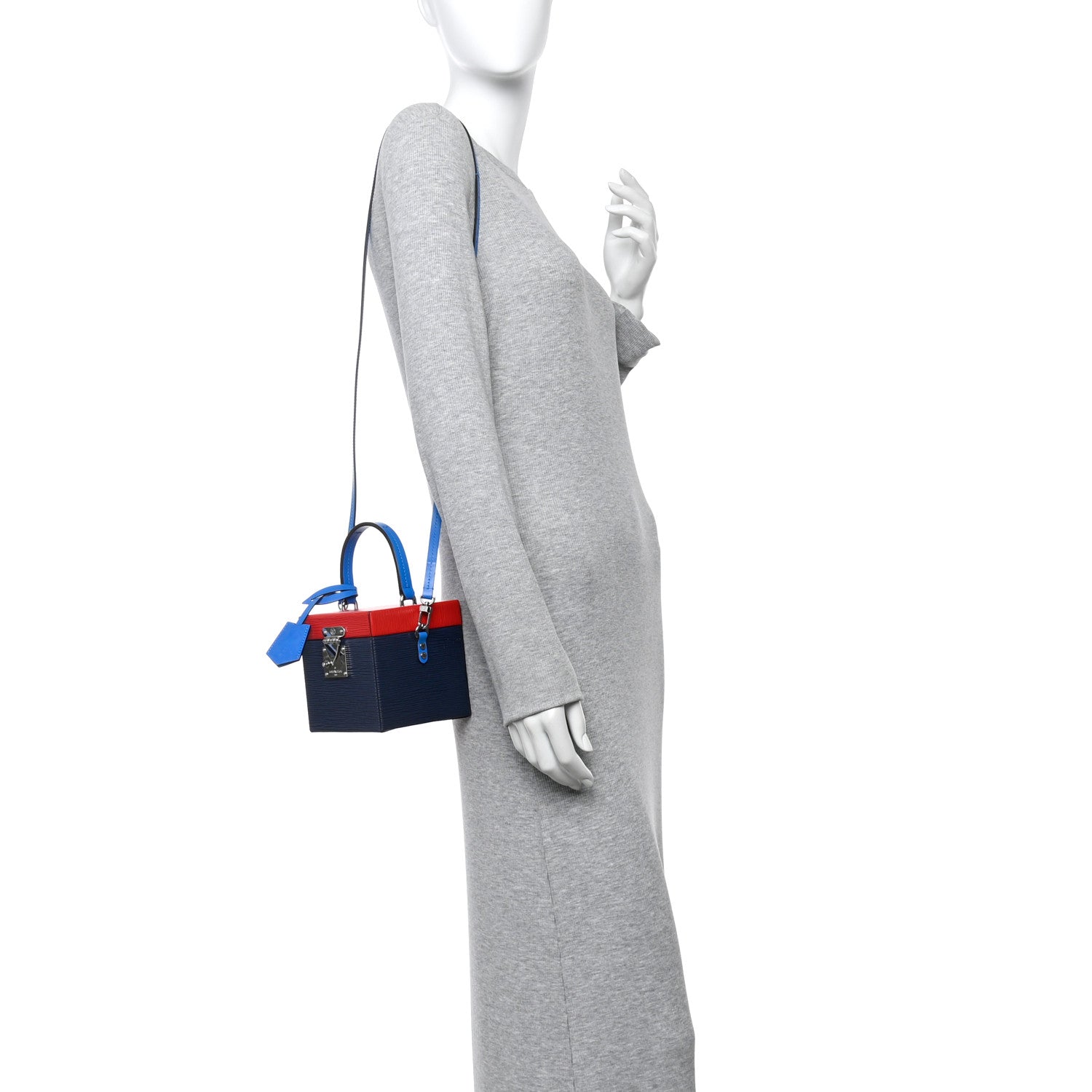 Louis Vuitton Epi Bleecker Box Indigo Coquelicot 2 of 10