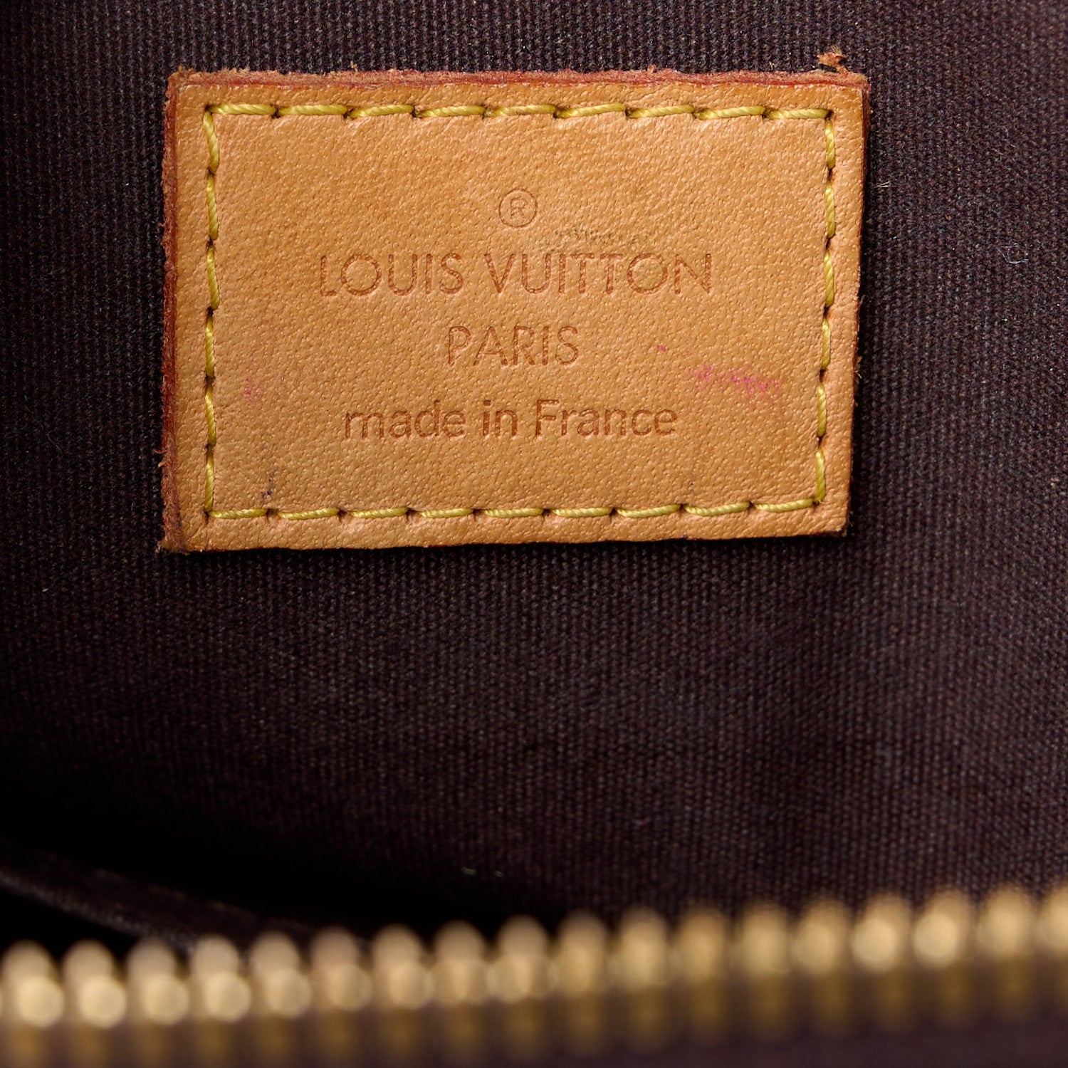 Louis Vuitton Vernis Alma GM Amarante 7 of 10