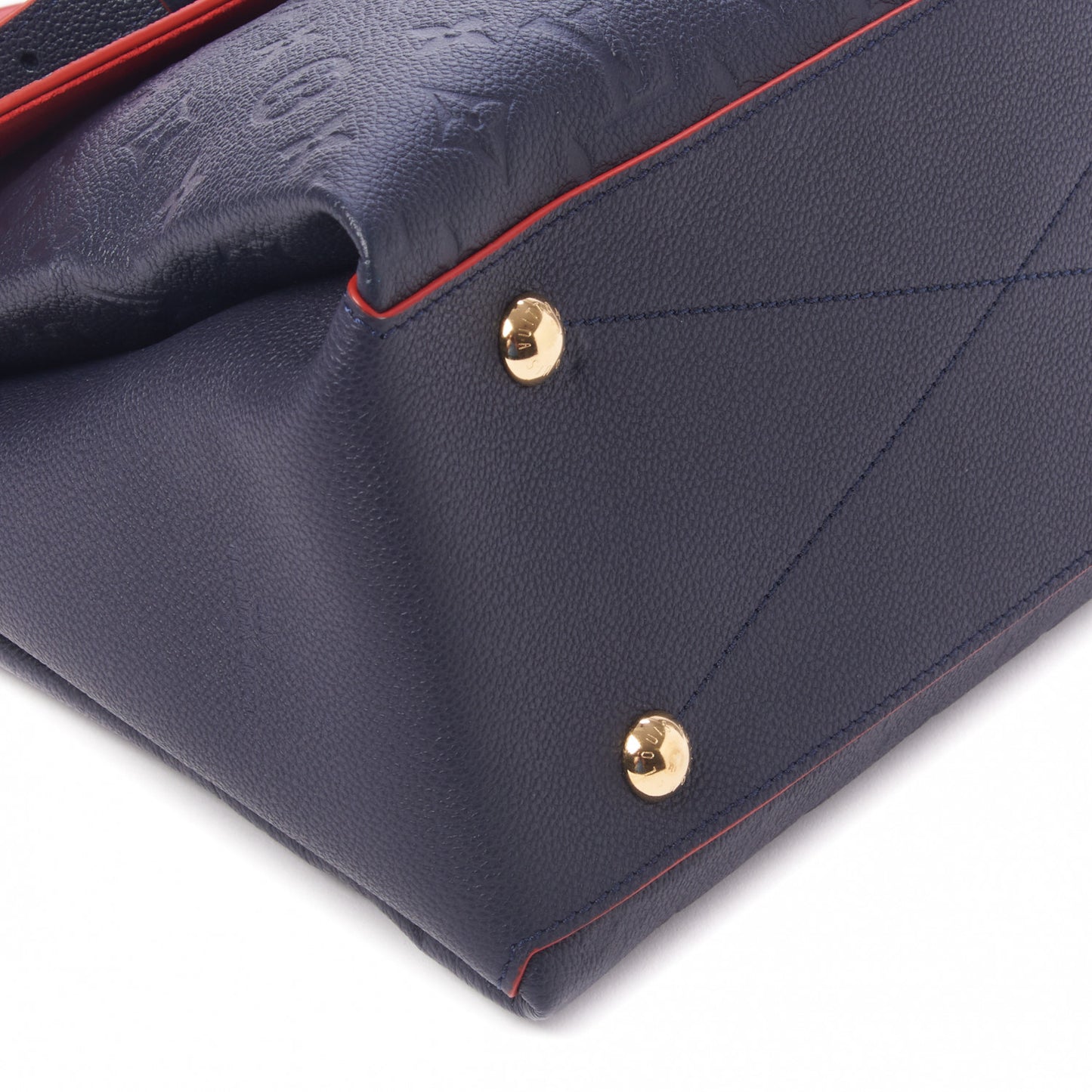 Empreinte Georges MM Marine Rouge