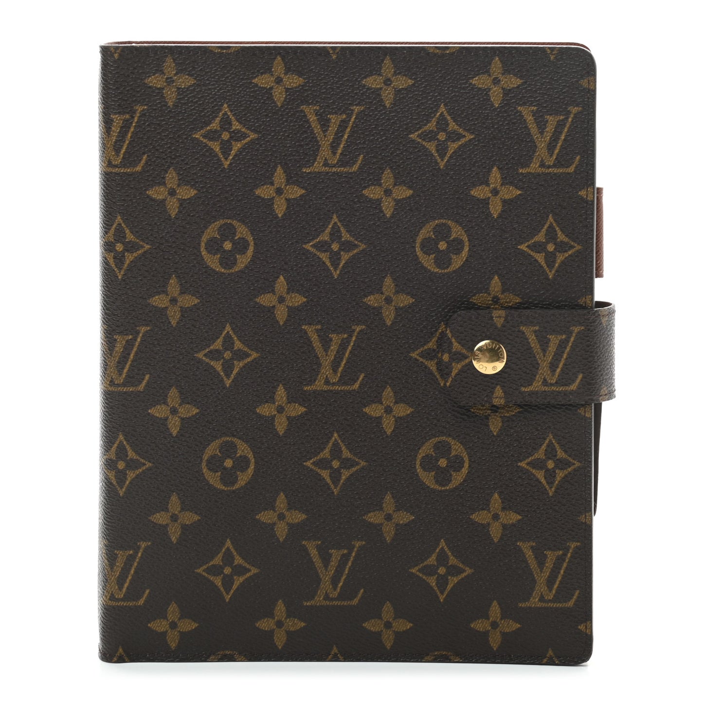 Monogram Large Ring Agenda Cover