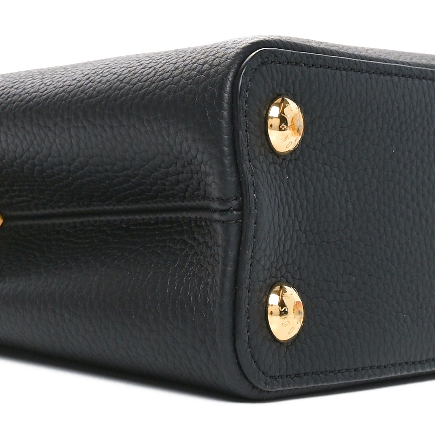 Louis Vuitton Taurillon Capucines BB Black General Blue 8 of 9