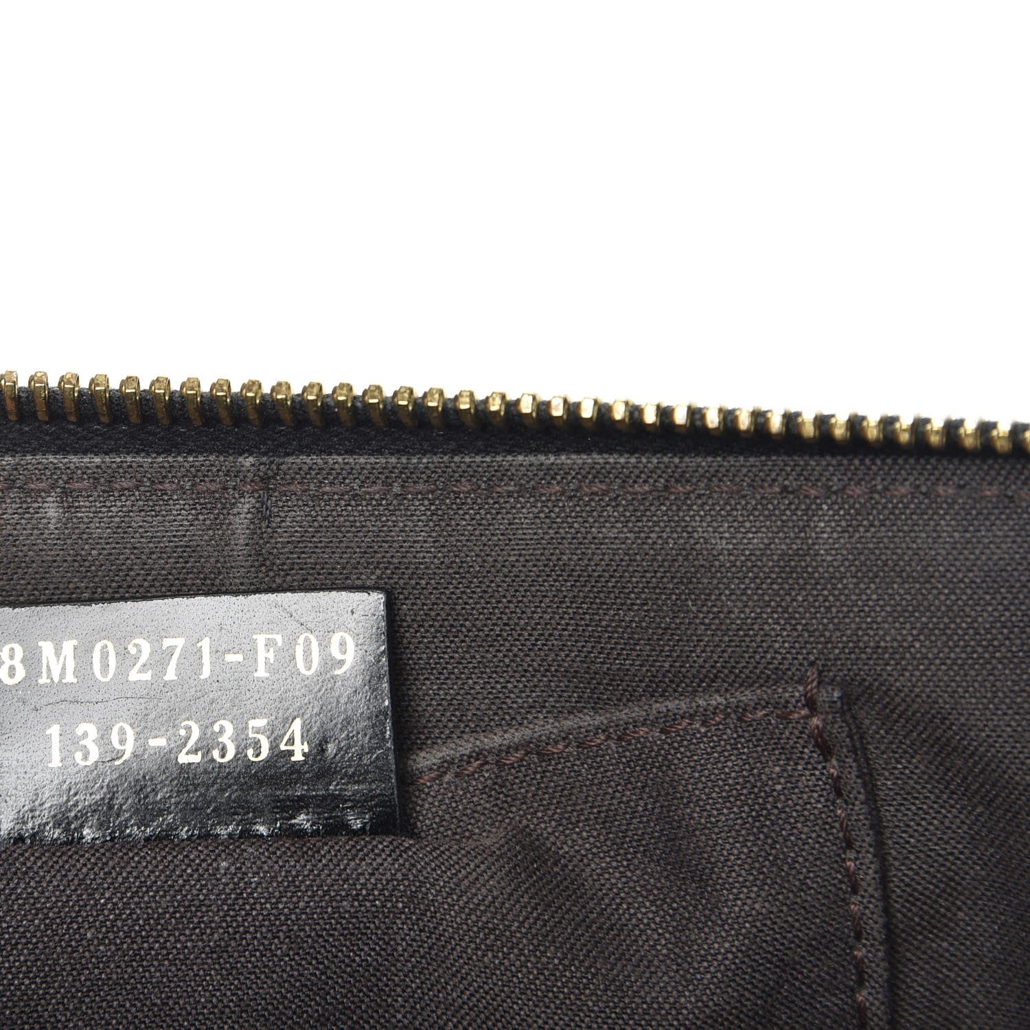 Fendi Vitello Elite Pochette Black 7 of 7