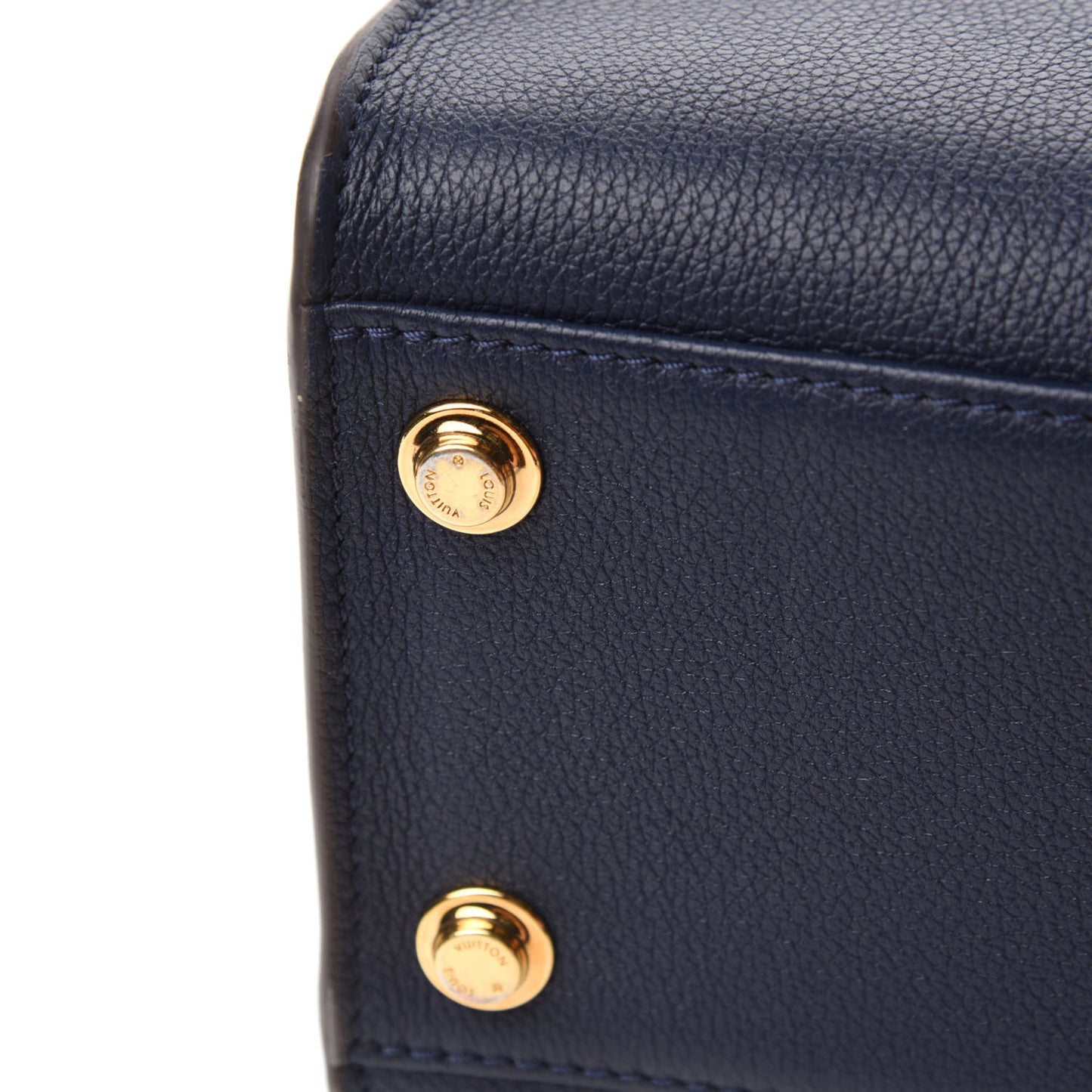 Calfskin Monogram On My Side Marine