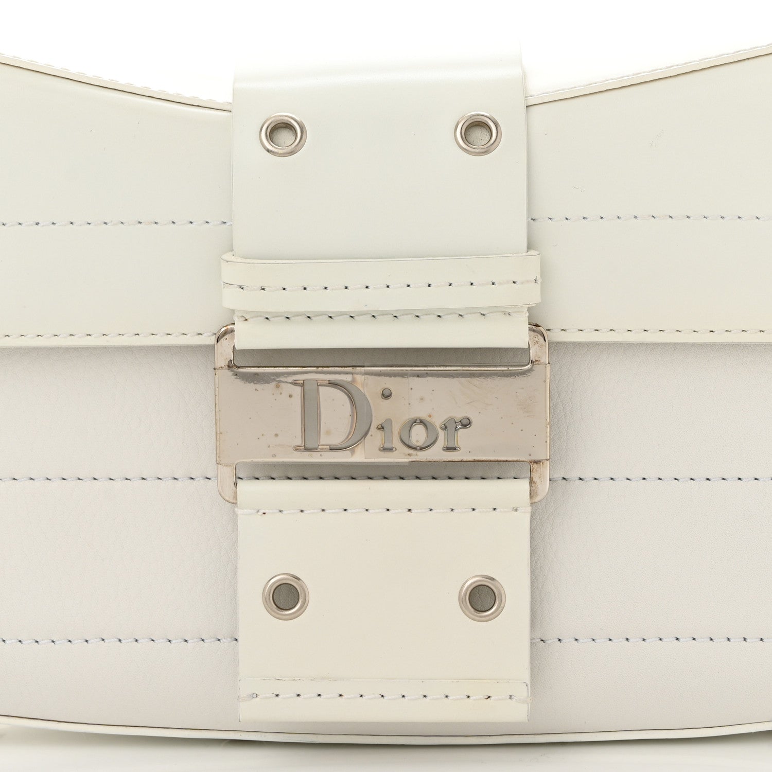Christian Dior Calfskin Street Chic Bag White 9 of 11