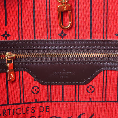 Louis Vuitton Damier Ebene Neverfull GM 6 of 13