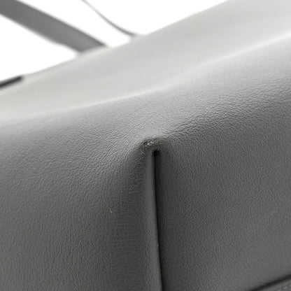 Saint Laurent Calfskin Large Shopping Tote Storm 17 of 20