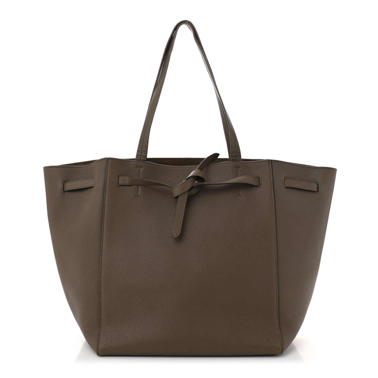 Celine Soft Grained Calfskin Small Belt Cabas Phantom Taupe 1 of 10