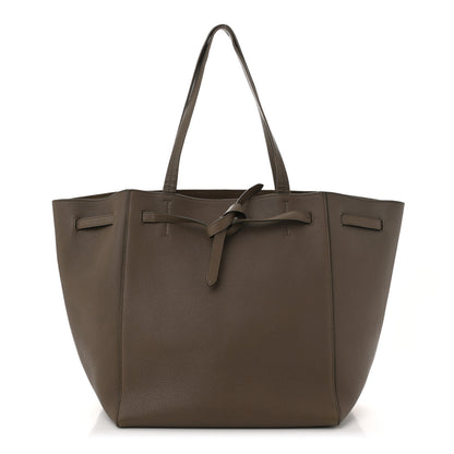 Celine Soft Grained Calfskin Small Belt Cabas Phantom Taupe 1 of 10