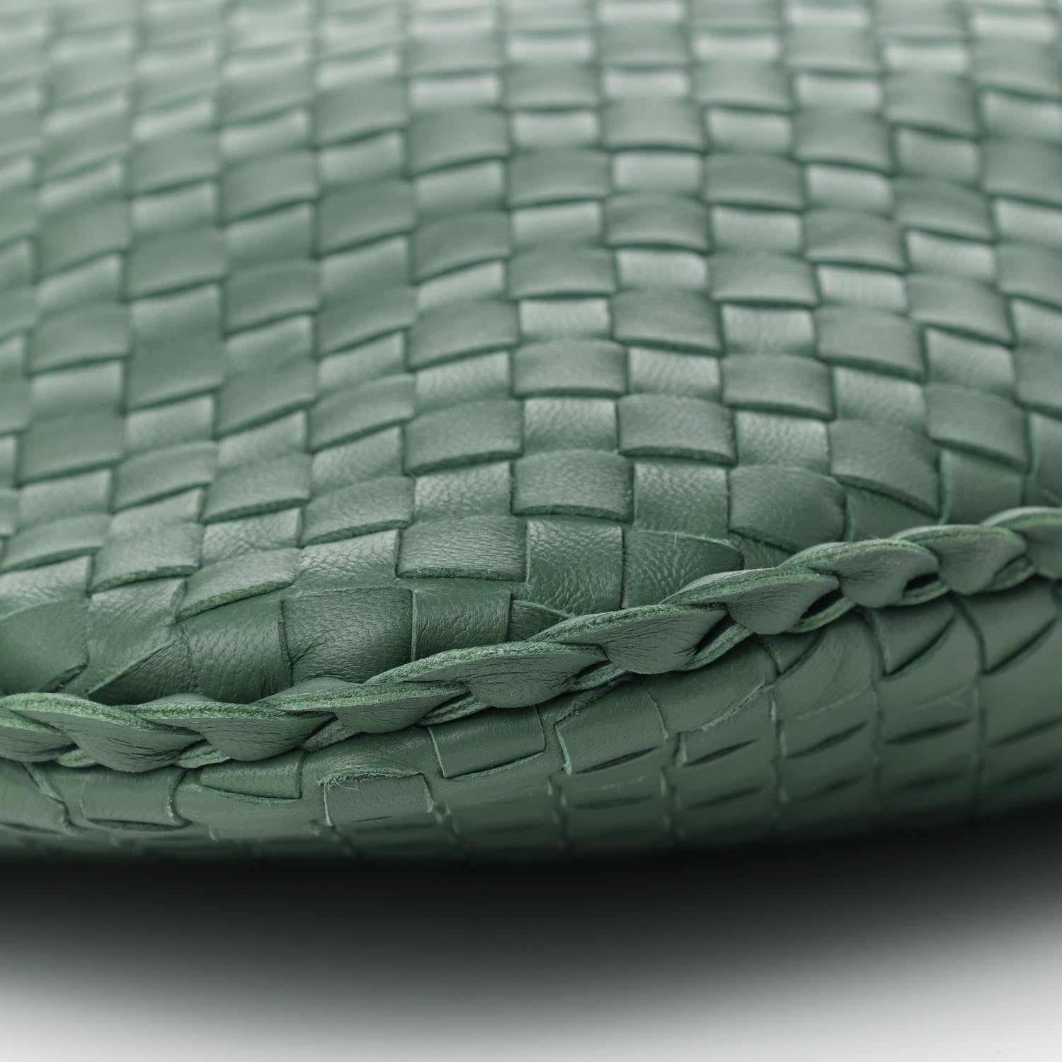 Bottega Veneta Nappa Intrecciato Large Veneta Hobo Green 8 of 9