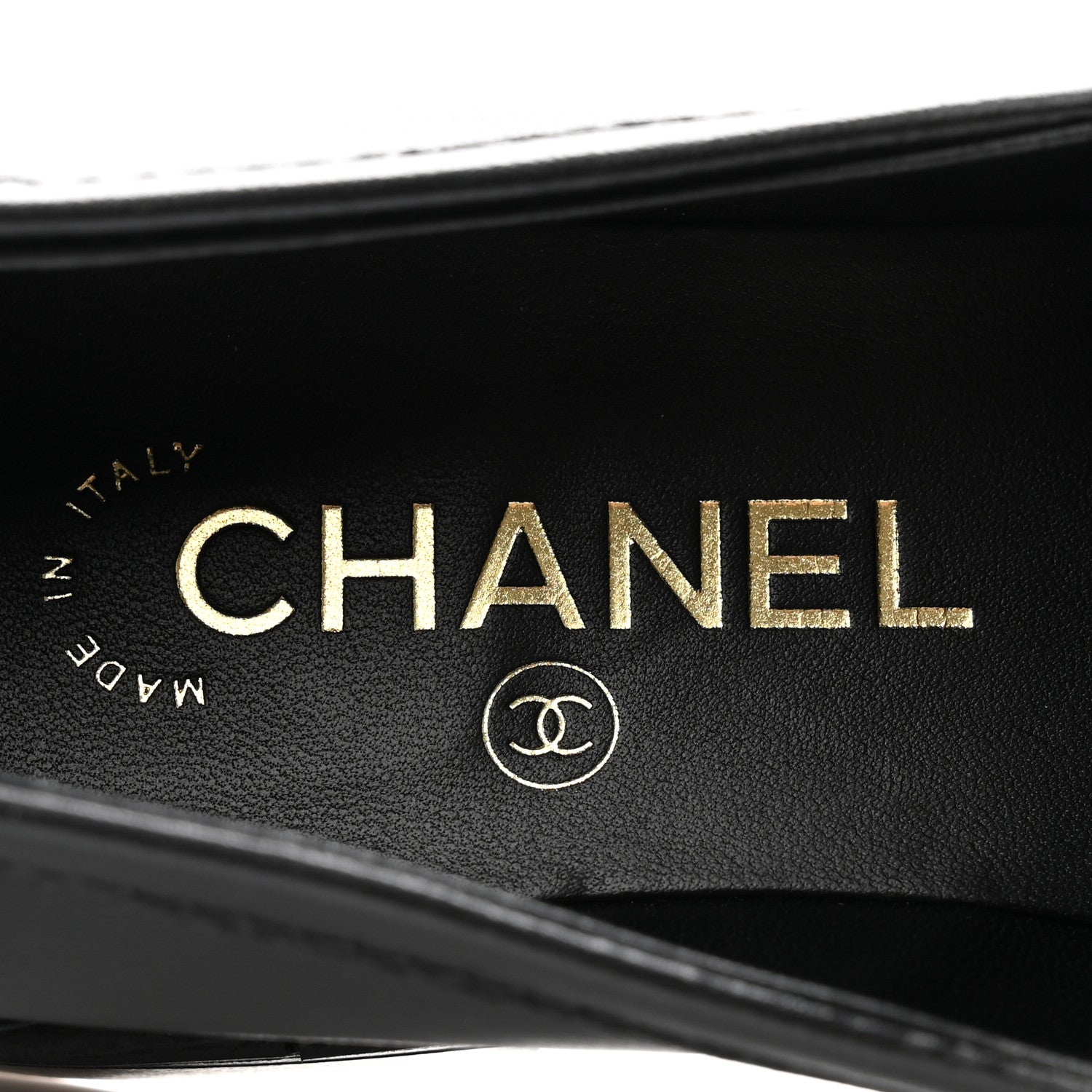Chanel Lambskin Quilted CC Turnlock Loafers 37 Black 8 of 12