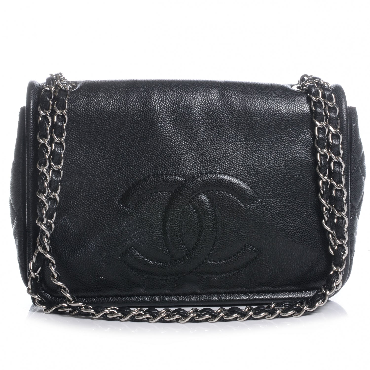 Chanel Caviar Timeless Large Flap Bag Black 1 of 7