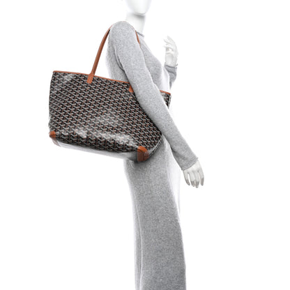 Goyard Goyardine Artois MM Black Gold 2 of 13