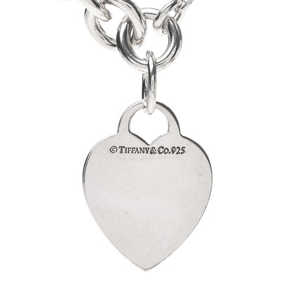 Tiffany Sterling Silver Heart Tag Toggle Necklace 4 of 4