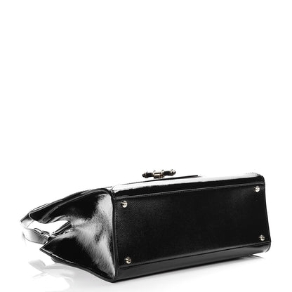 Givenchy Patent Medium Obsedia Satchel Black 5 of 8