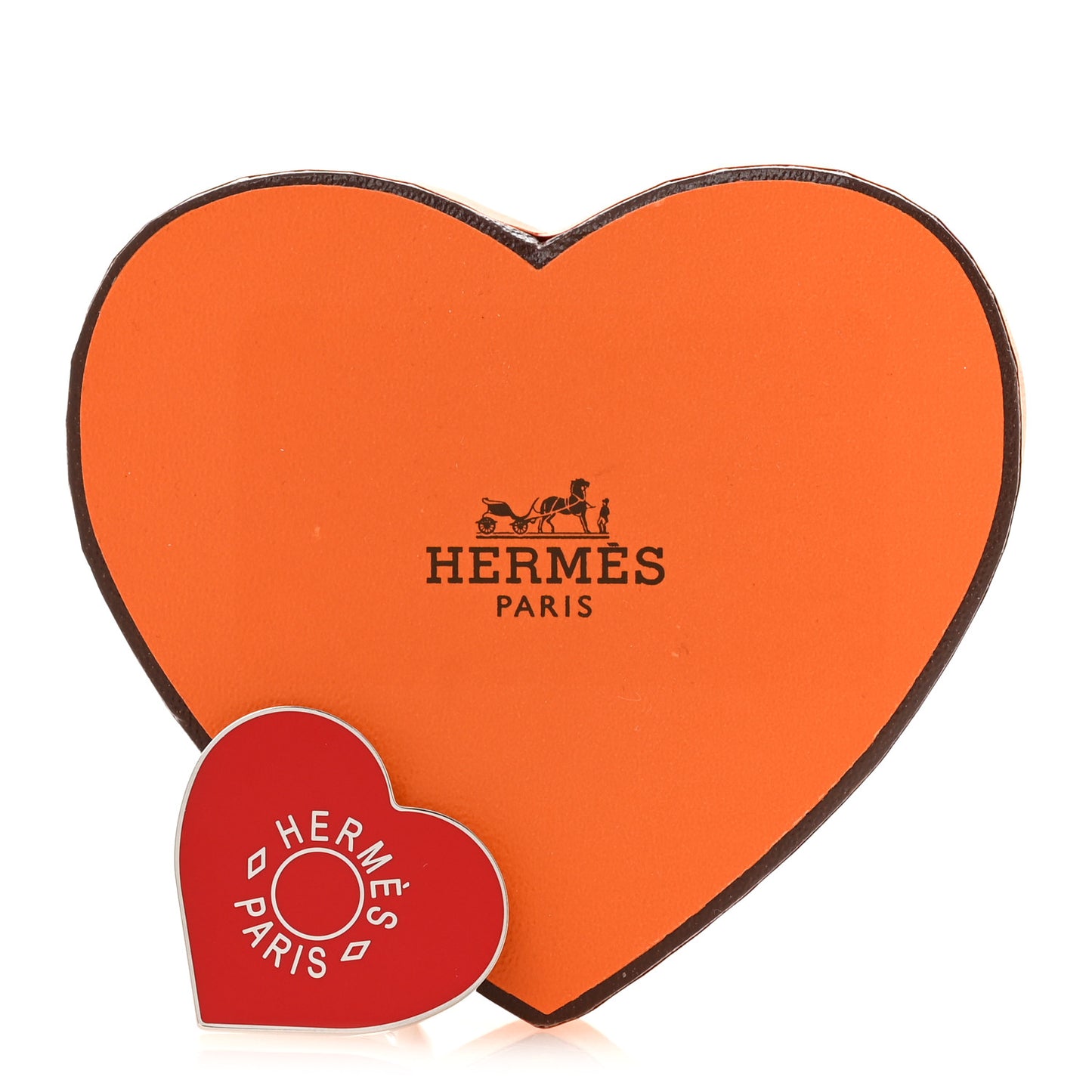 Palladium Coeur Scarf Ring Rouge