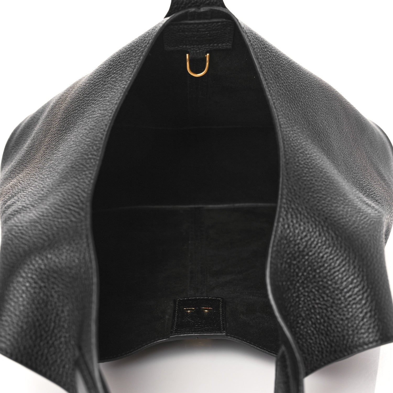 Salvatore Ferragamo Calfskin Margot Hobo Black 6 of 7