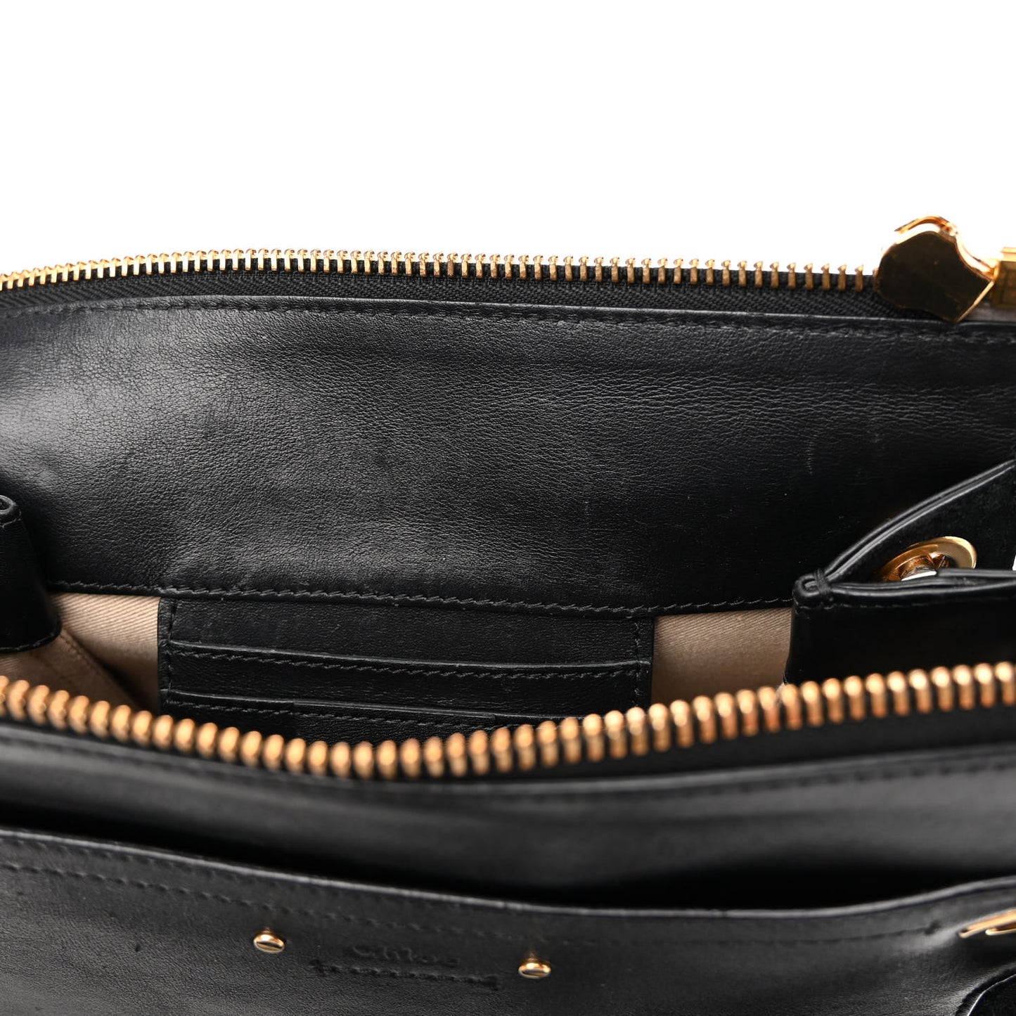 Calfskin Suede Small Roy Bag Black