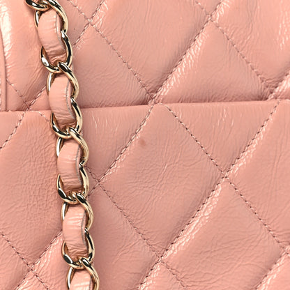 Chanel Crumpled Glazed Lambskin Quilted Small Flap Pink 11 of 11