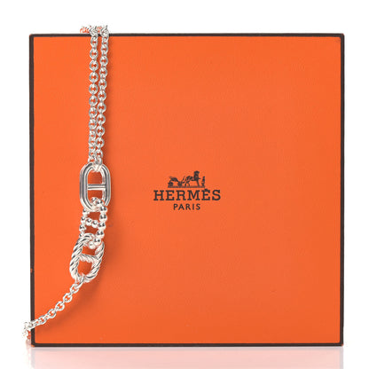 Hermes Sterling Silver Parade Necklace 6 of 6