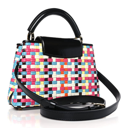 Louis Vuitton Taurillon Calfskin Guinguette Capucines BB Multicolor 3 of 8