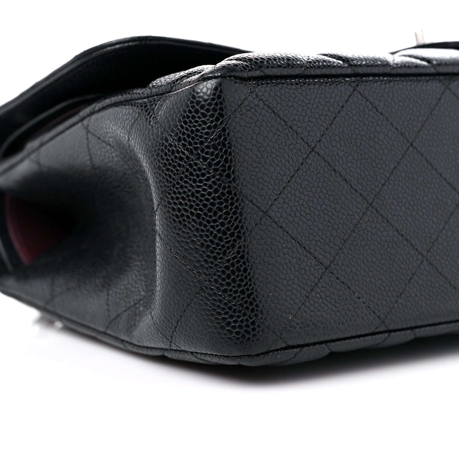 Chanel Caviar Quilted Jumbo Double Flap Black 8 of 14