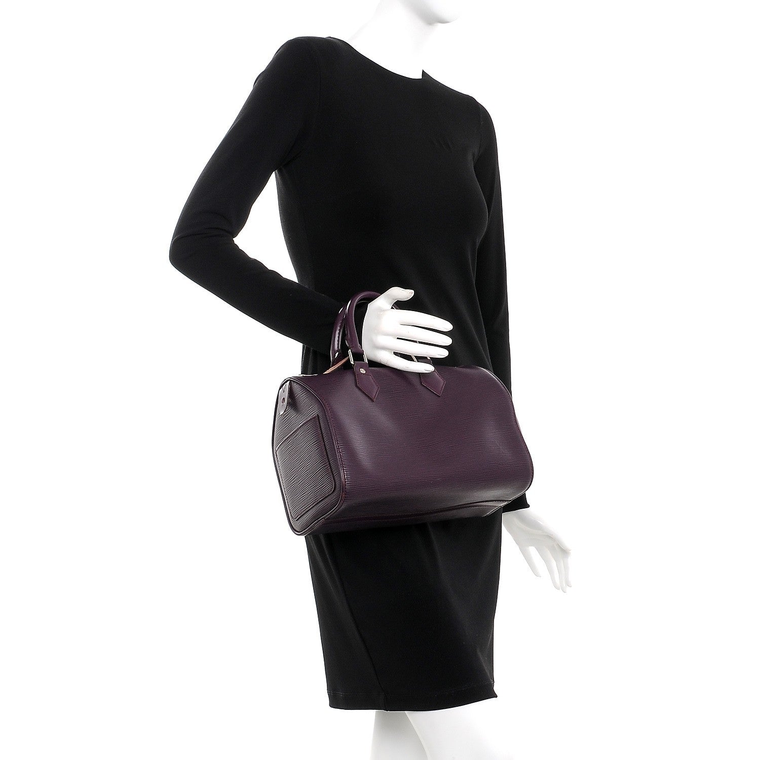 Louis Vuitton Epi Speedy 25 Cassis 2 of 8