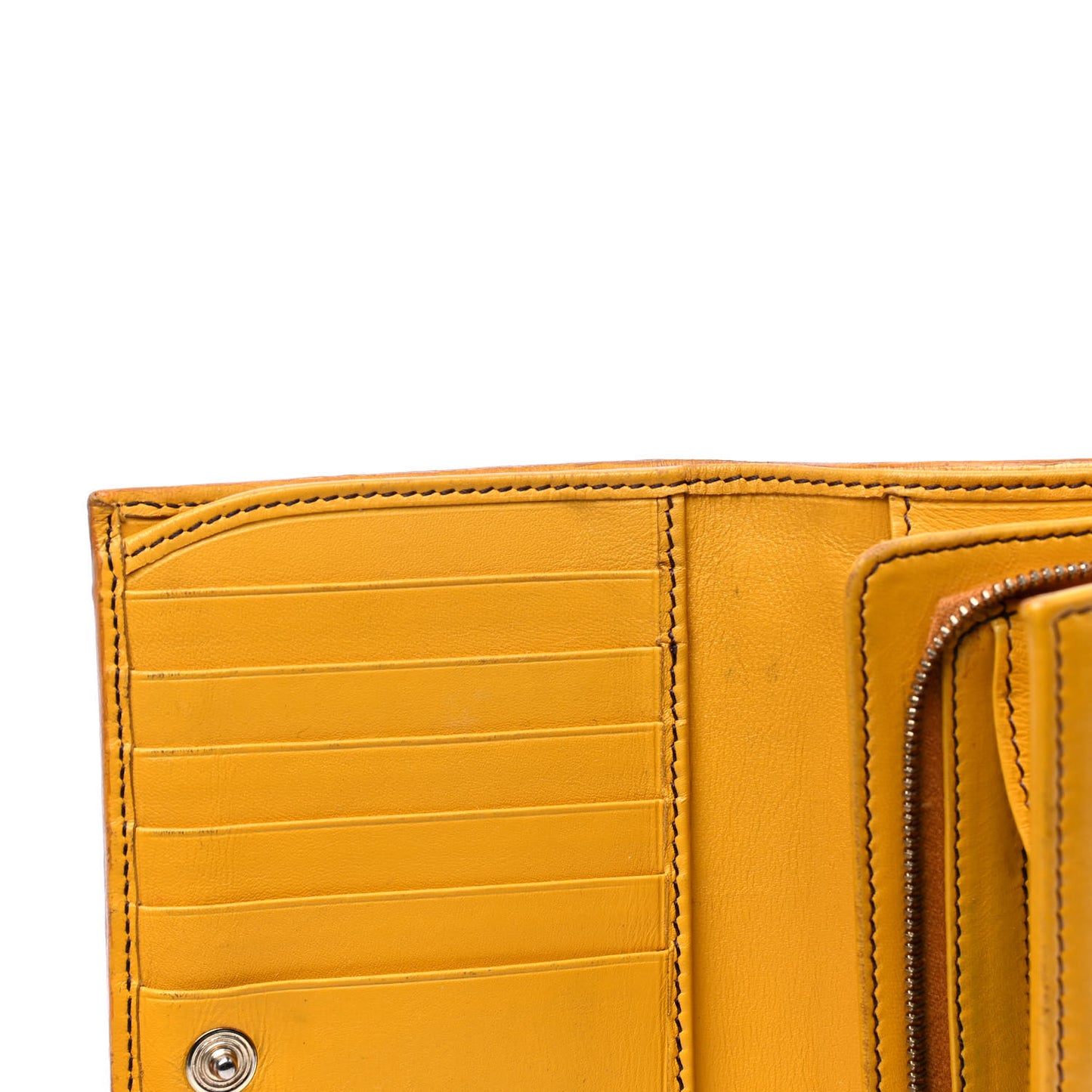 Zucchino Flap Wallet Tobacco Yellow