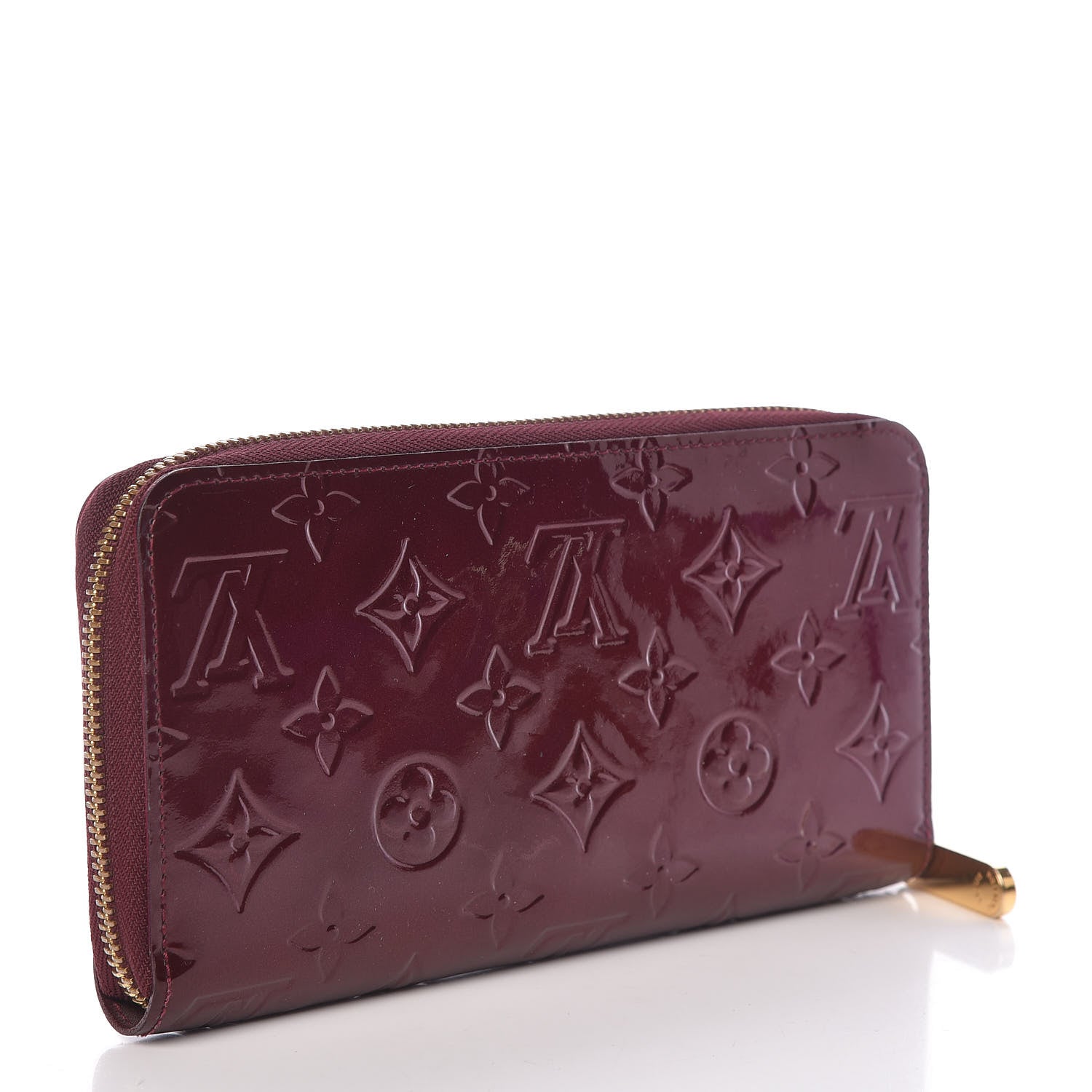 Louis Vuitton Vernis Zippy Wallet Rouge Fauviste 3 of 10