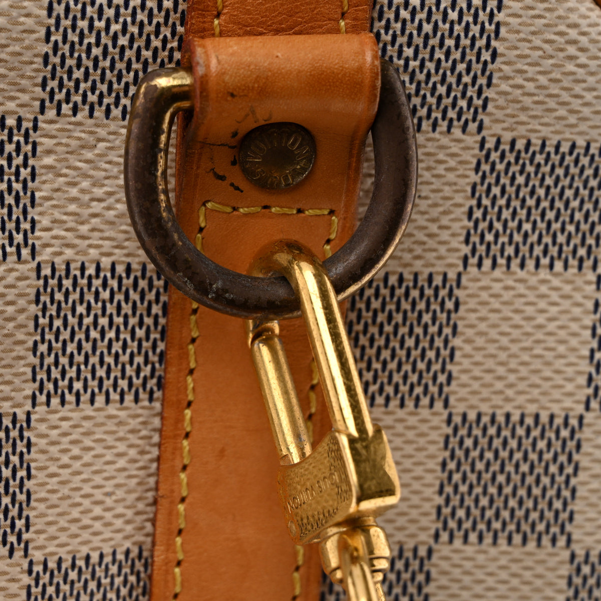 Louis Vuitton Damier Azur Speedy Bandouliere 35 12 of 16
