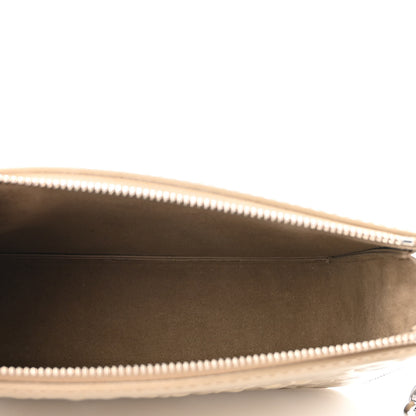 Louis Vuitton Calfskin Debossed Monogram Lexington Pochette Light Gold 5 of 10