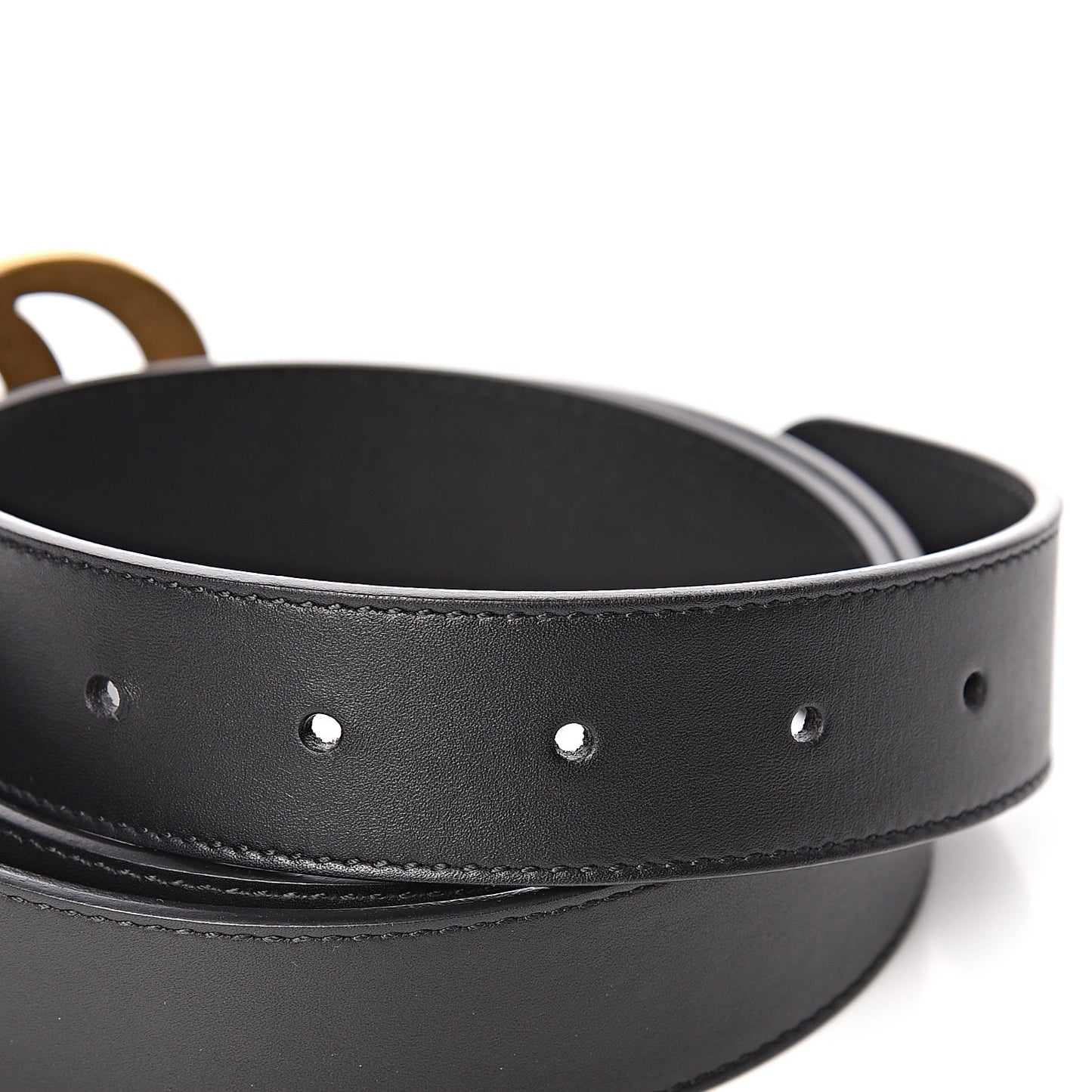 Calfskin Double G 30mm Belt 90 36 Black