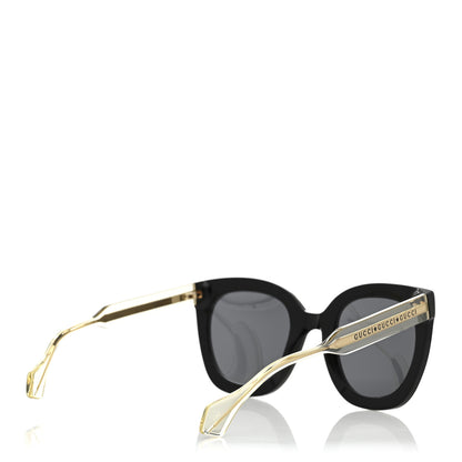 Gucci Acetate Crystal Sunglasses GG0564S Black Grey 4 of 8