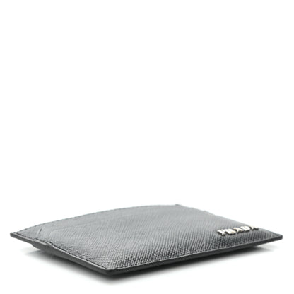 Prada Saffiano Card Case Black 3 of 8
