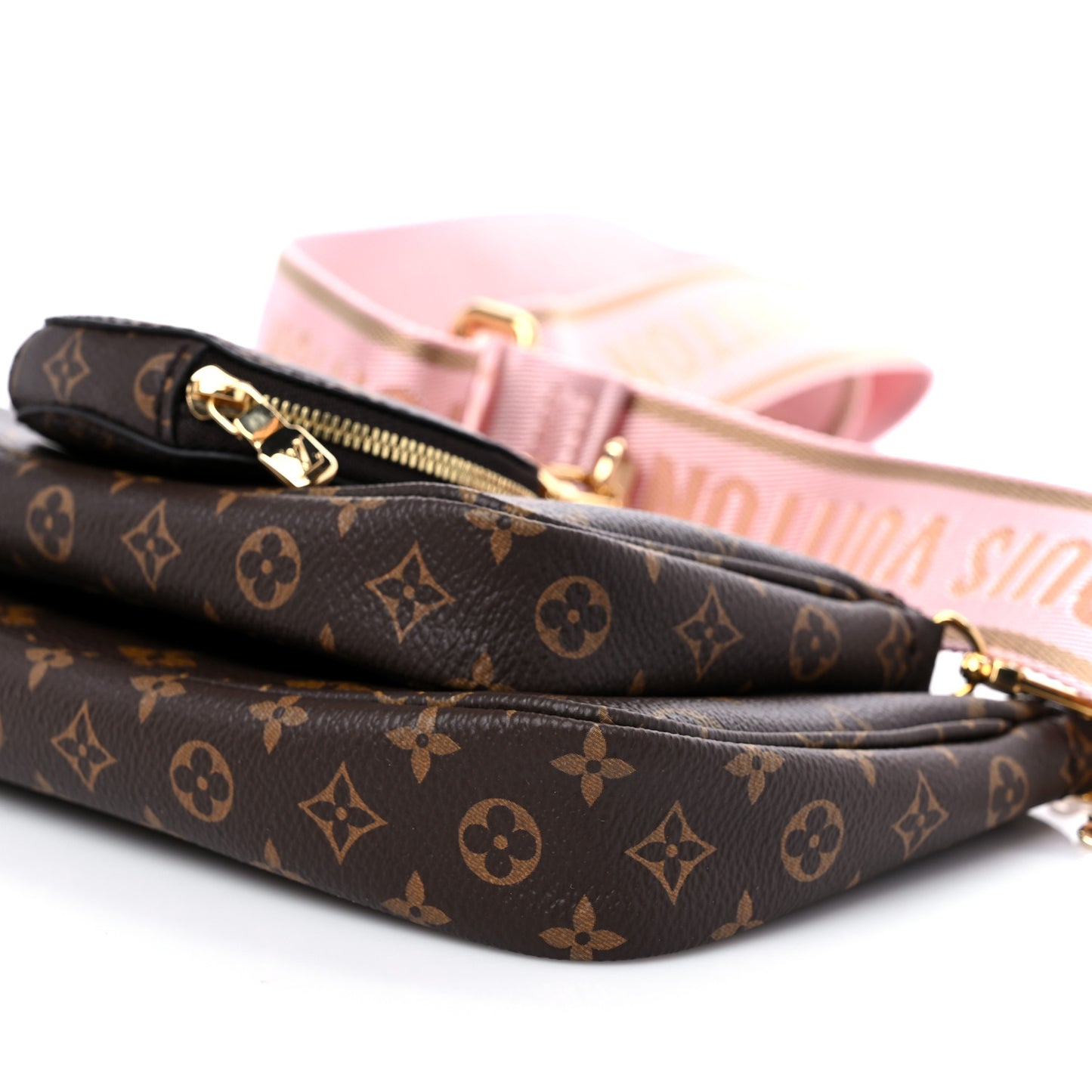 Monogram Multi Pochette Accessories Rose Clair